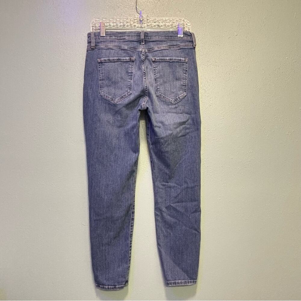 Banana Republic Women’s Premium Blue Mid-Rise Stretch Skinny Ankle Jeans Size 29 - Picture 6 of 9